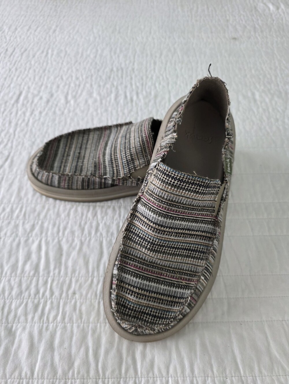 Sanuk Vagabond ST Funk Shoes Multicolor Mens 8 - Picture 14 of 15